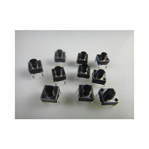 100pcs Tactile Push Button Switch 12x12x12mm 12x12x12