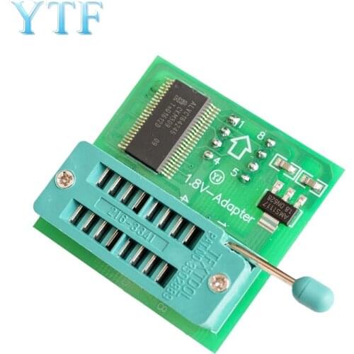 1.8V Converter Block SPI Flash SOP8 DIP8 Conversion Table Board MX25 W25 1.8V Adapter Board module