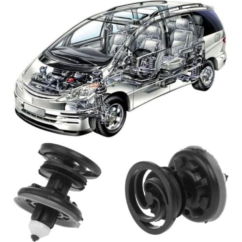 10PCS Car Interior Door Trim Panel Card Clips For Touran Tiguan Golf Passat A6