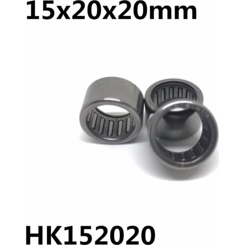 10pcs HK1520 15x20x20 mm 7943/15 Bearing Shell Type Needle Roller Bearings High Quality HK152020