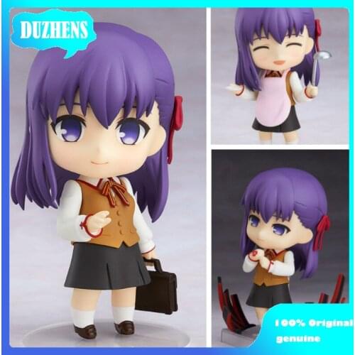 100% Original genuine Fate Grand Order Matou Sakura Q version figma PVC Action Figure Anime Figure Model Toys Figure Doll Gift