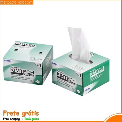 Price 280 Factory PCS KIMTECH Kimwipes Fiber cleaning paper packes kimperly wipes Optical fiber wiping paper USA Import