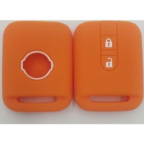 3PC *2 Button Silicone Car Key Case For Nissan Rouge Maxima Altima Sentra Murano Qashqai Cover Keyless Remote Shell Holder