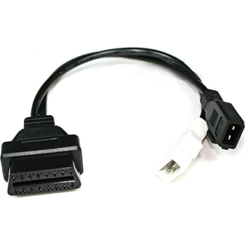 OBD2 Adapter for Audi A3 A4 A5 A6 Q3 Q5 Q7 TT Vehicles Auto Scanner Car Diagnostic Tool 2X12 To 16Pin OBD2 Diagnostic Cable