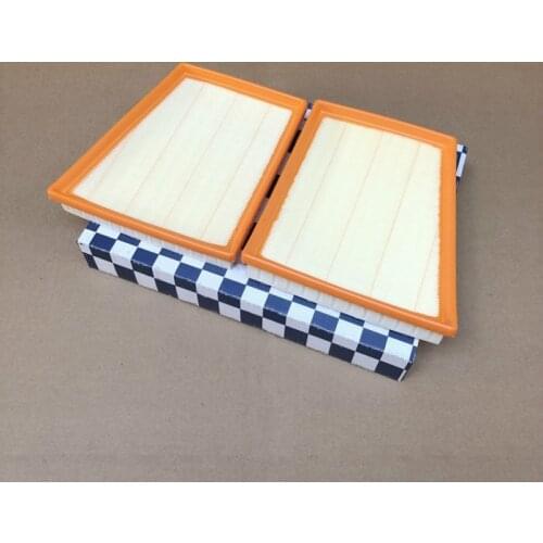 1Pair Car Air Filter Suit for Bentley Continental Flying Spur GT V8 4.0T OEM NO 3W0129319 3W0129320