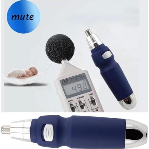 Electric Nose Hair Trimmer Shaving Nose Ear Trimmer for Men Shaving Hair Removal Razor Beard Cleaning Safety Face Care Machine