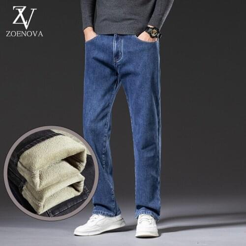 Мужские утепленные джинсы KEZONA China At AliExpress