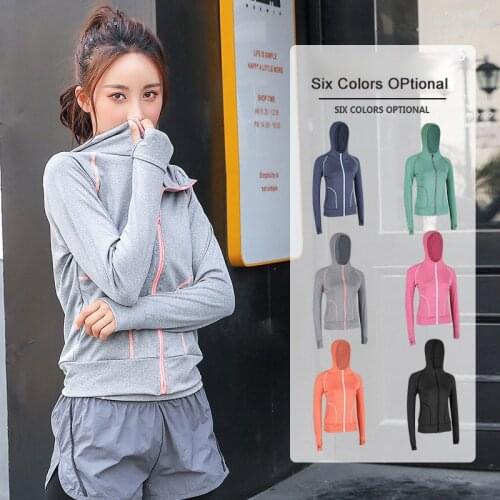 Youth Yoga Jacket Women Running Sports Summer Fast Drying Sweat Absorption Professional Gym Clothe Fitness Women Sports Coat