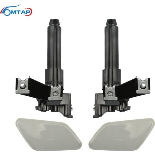 MTAP For Mitsubishi 2016-2019 For Outlander Front Headlight Head Lamp Clenaing Jet Water Spayer or Cover Lid Cap Shell Unpainted