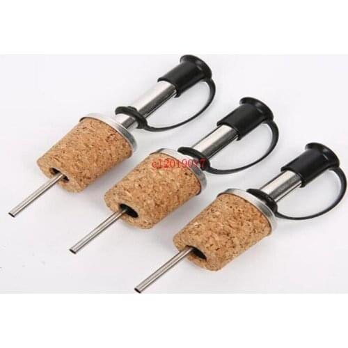 Stainless Steel Cork Stopper Wine Stopper Pourer Bottle Diversion Nozzle Red Wine Pourer Bar And Kitchen Easy To Use