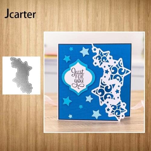2021 New Special Stars String Metal Cutting Dies Shape Scrapbook Craft Die Cut Stencil Card Make Mould Sheet Decoration Design