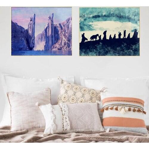 Classic Movie Poster Kings Pillar Canvas Painting Wall Art Nordic Posters and Prints Wall Pictures for Living Room Decoration