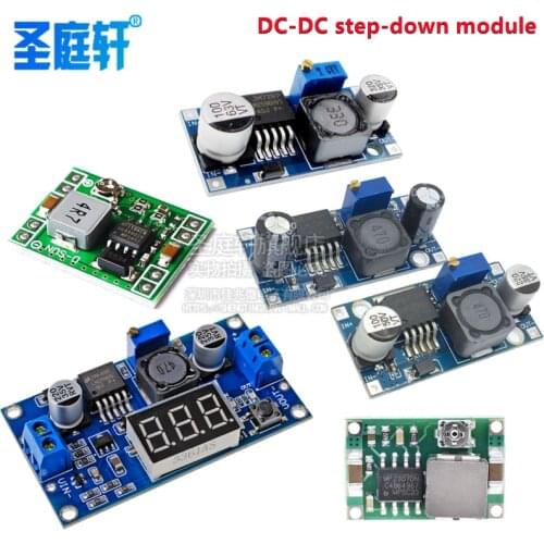 3A Adjustable DC-DC LM2596 LM2596S input 4V-35V Output 1.23V-30V dc-dc Step-down Power Supply Regulator module MP1584EN MINI360