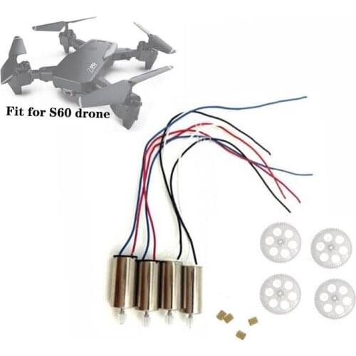 S60 RC Drone Toy Quadcopter Accessories Motors Engines Gear Kit