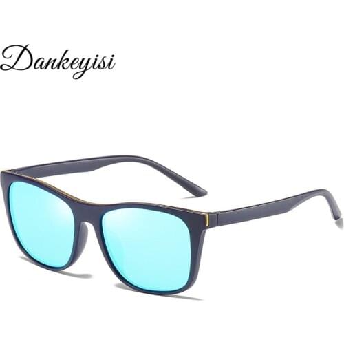 DANKEYISI Sunglasses Men Polarized Classic Vintage Square Luxury For Women Driving Square Style Sunglasses Male Female