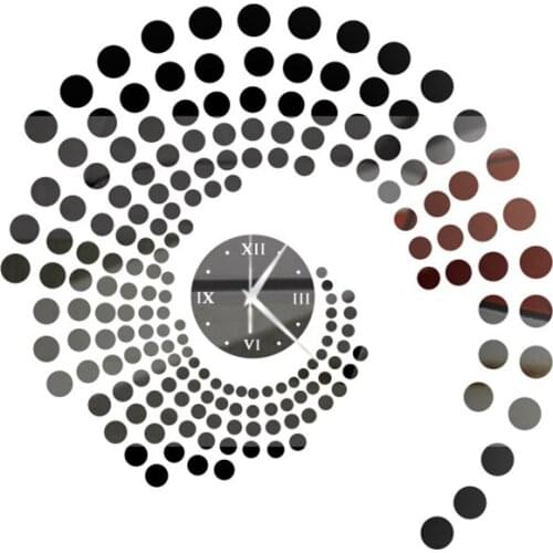 Special Offer Sale Best-selling Mirror Wall Clock 3 D Heart Stick Modern Home Decoration Diy Fashion Clock