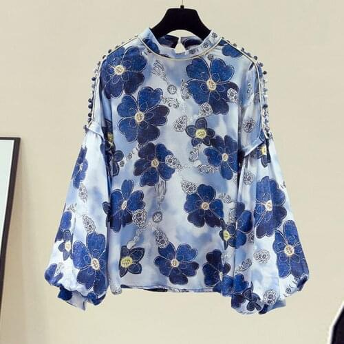 SURUFENG Womens Satin Shirts