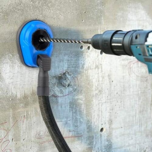 Angle Grinder Dust Shroud Cover Drill Electric Hammer Drill Dust Collector Attachment Universal Dust Shroud for Drilling