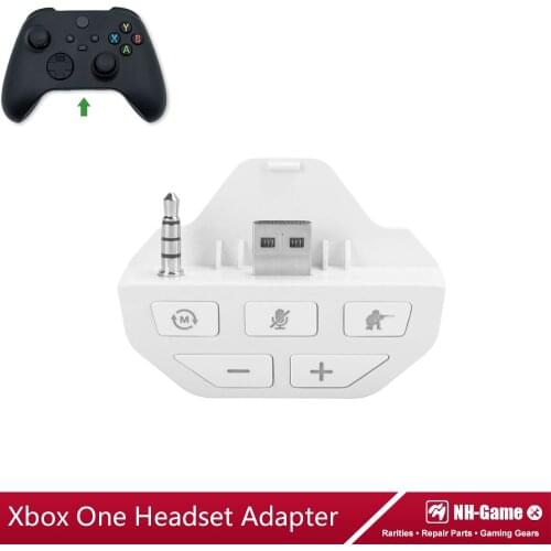 Audio Sound Enhancer For Xbox One Headset Adapter With 3.5mm Earphone Socket For Xbox Series X/S Headphone Converter
