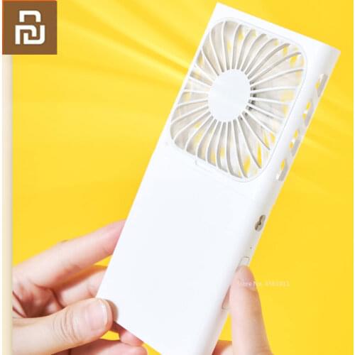 Xiaomi ZMI Folding Fan Hanging Neck Fans Mini Portable Folding USB Charging Portable Handheld Desktop Multi Function Mute Fan