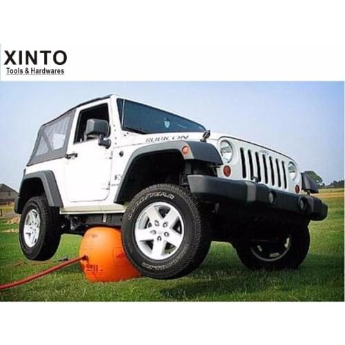 XINTO 4TON Exhaust Air lifting Jack for OFF-ROAD VEHICL, Large and medium-sized SUV inflatable wheel support jack repairing tool