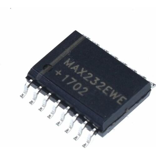 20pcs/lot new MAX232 MAX232CWE MAX232EWE RS-232 transceiver SOP-16-7.2 Suffix CWE, EWE sent randomly
