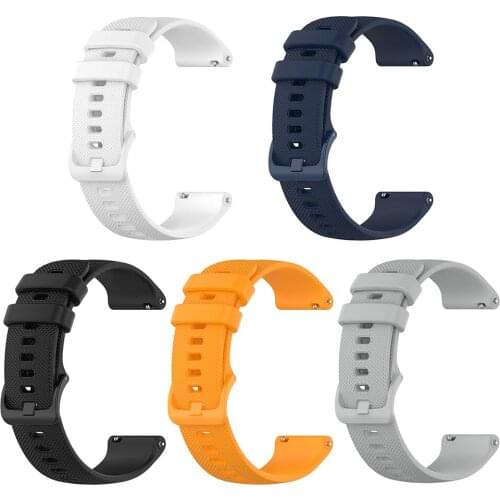 ALLOYSEED Smartwatch Bracelet Smart Watch Band for Garmin Forerunner 745 Smartwatch Silicone Strap Wristband Bracelet 22mm Wide