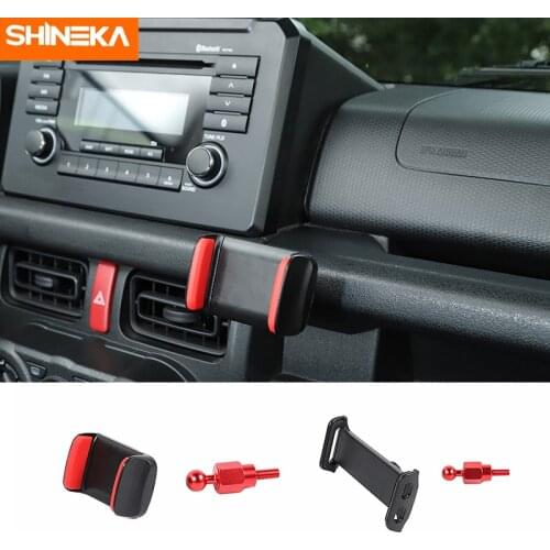 SHINEKA Car bracket For Suzuki Jimny Car Mobile Phone Holder Tablet Stand Bracket Accessories Kits For Suzuki Jimny 2019