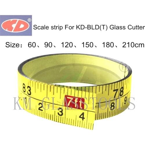 Free Shipping! KD(BP27) Scale strip For KD-BLD(T) Speed T Shaped Oil Filled Glass Cutter