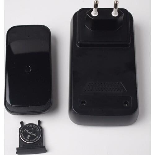 Wireless Finger Touch Induction Doorbell AC 110-240V EU Plug Waterproof Door Bell for home Hotel Villa Hospital