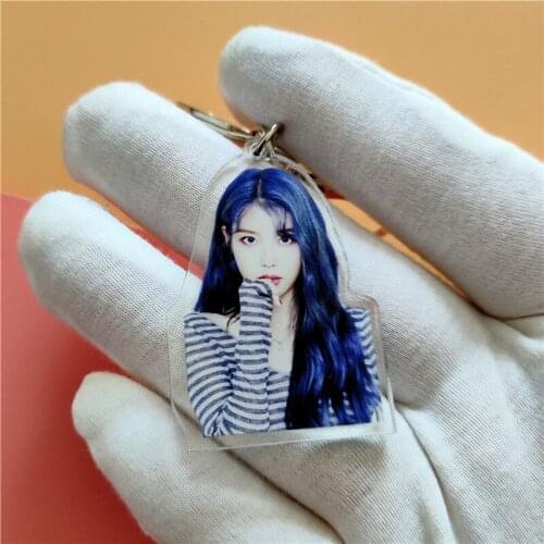 KPOP IU Key Chain Keyring Bag Accessories FH197