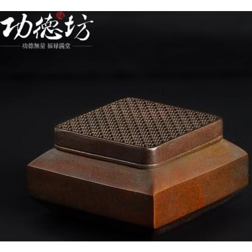 Tan Quartet in pure copper sink copper aromatherapy incense burner stove smell incense road extension Tools products