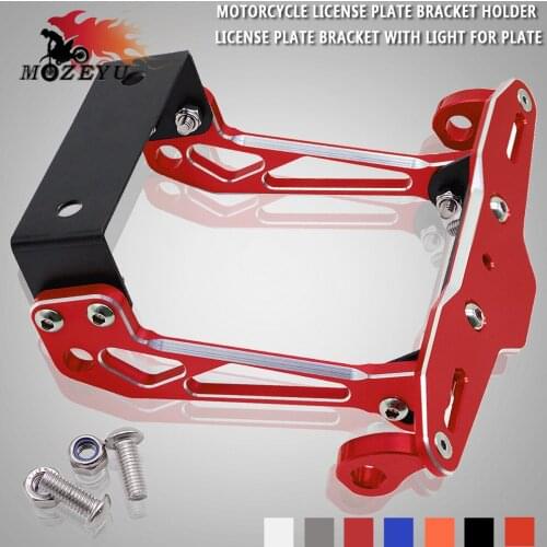 For Yamaha XMAX X -MAX X MAX 125 250 300 400 VMAX 1700 2017 2018 Motorcycle Licence Plate Holder Bracket Frame Number Plate
