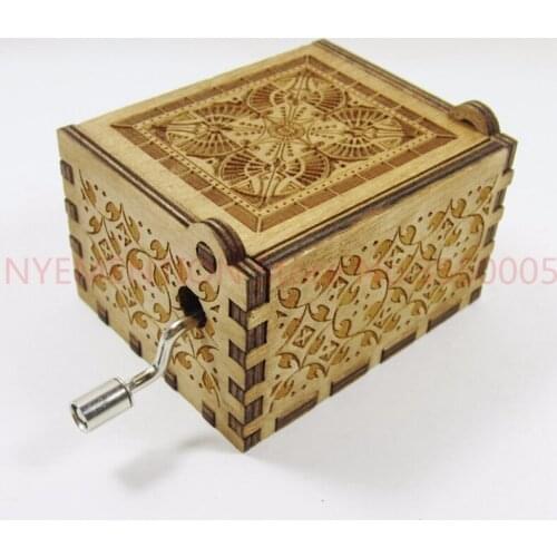Engraved Godfather theme music box 50pcs