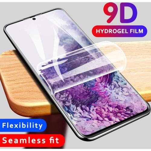 9D Soft Hydrogel Film For Samsung Galaxy S10 5G S9 S8 S20 Plus Ultra S10e Note 10 Pro S21 Ultra Plus Screen Protector Cover Film