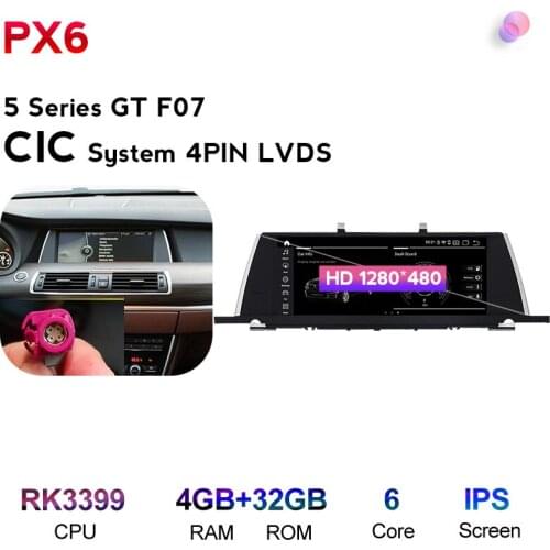 NaviFly 10.25 inch IPS screen Android 9.0 Car multimedia player navigation gps for BMW 5 Series GT F07 2009-2016