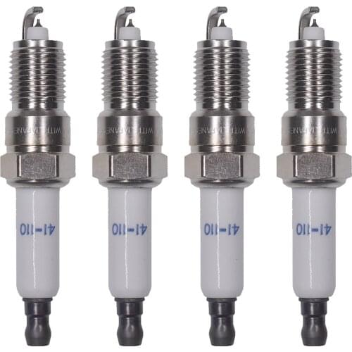 Pouvoir 4 Pcs New 12621258 Spark Plugs Fits Buick Chevy GMC Hummer Chevrolet