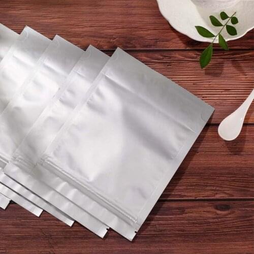 Aluminum Foil Bag Self Seal Zipper Ziplock Packing Food Bag Retail Resealable Baking Packaging Bag Pouch Food Storage Bag