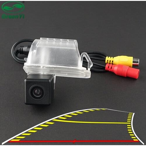 4089T Dynamic Trajectory Parking Line Car Rear View Reverse Backup Camera For Ford Mondeo Kuga Focus Fiesta Escape S MAX S-MAX