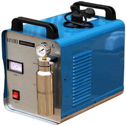 95L 300W Oxygen Hydrogen HHO Gas Flame Generator Polish Machine +2 Torches