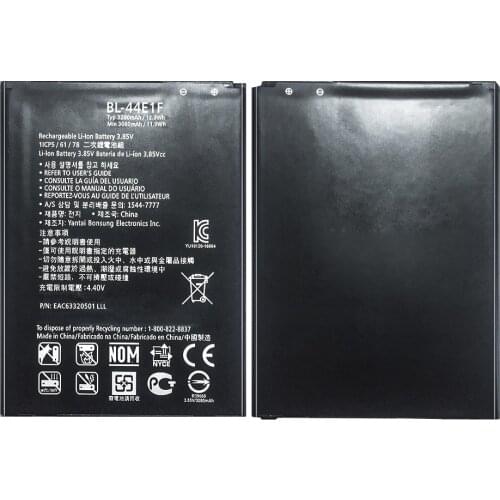 BL-46G1F BL-44E1F Battery for LG K10 2017 K20 Plus K4 K7 K8/ V10 V20 V30 V40 V50 ThinQ TP260 K425 K428 K430H m250 BL 46G1F 45B1F