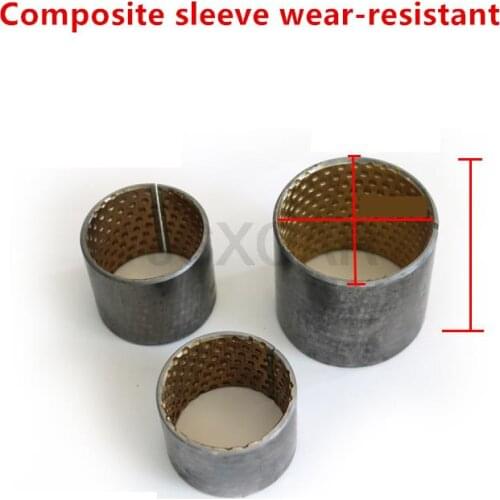 For Mingyu small loader forklift composite sleeve wear-resistant sleeve copper sleeve sleeve steel sleeve nylon sleeve pin shaft