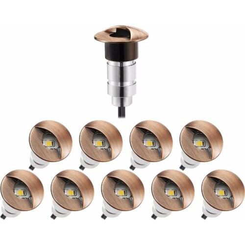 European Style Passage Corridor Gallery Landscape Recessed Lighting LED Plinth Lamp Rate Output Power 0.6W 10pcs/set F101X-10