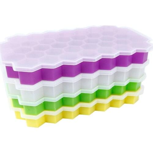 Creative stackable ice box and easy demoulding ice tray mold kitchen utensils