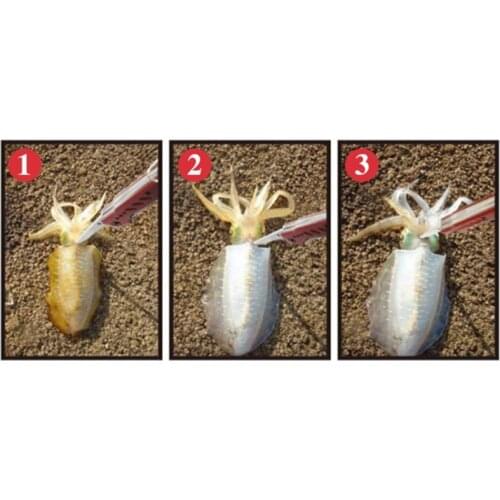 M89D Stainless Steel Squid Lure Pliers Compression Resistance Blade Clippers Foldable Fishing Tackle Outdoor Fishing