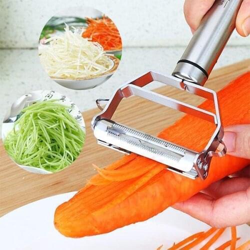 Stainless Steel Multi-function Vegetable Peeler & amp Cutter Julienne Peeler Potato Carrot Grater Kitchen Peeler Kit Tool