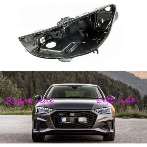 Headlight Base for Audi A4L S4 RS4 2020 2021 Headlamp House Car Rear Base Front Auto Headlight Back House