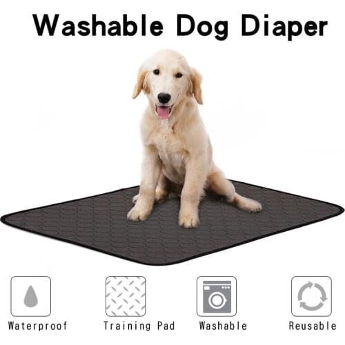 Dog Pet Diaper Mat Urine Absorbent Environment Protect Diaper Mat Waterproof Reusable Training Pad Dog Car Seat Cover Dog bed