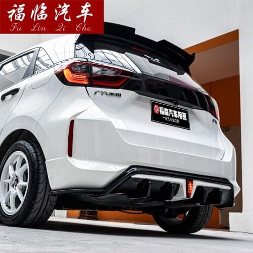 Applicable to 2021 Fourth Generation Fit Gr Modified Size Surround Front Shovel Rear Lip Spoiler Tail Kit