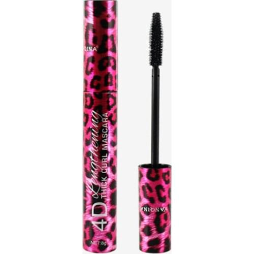 4d Silk Fiber Lash Mascara Long Curling Mascara Makeup Eyelash Black Waterproof Fiber Mascara Eye Lashes Makeup T0259